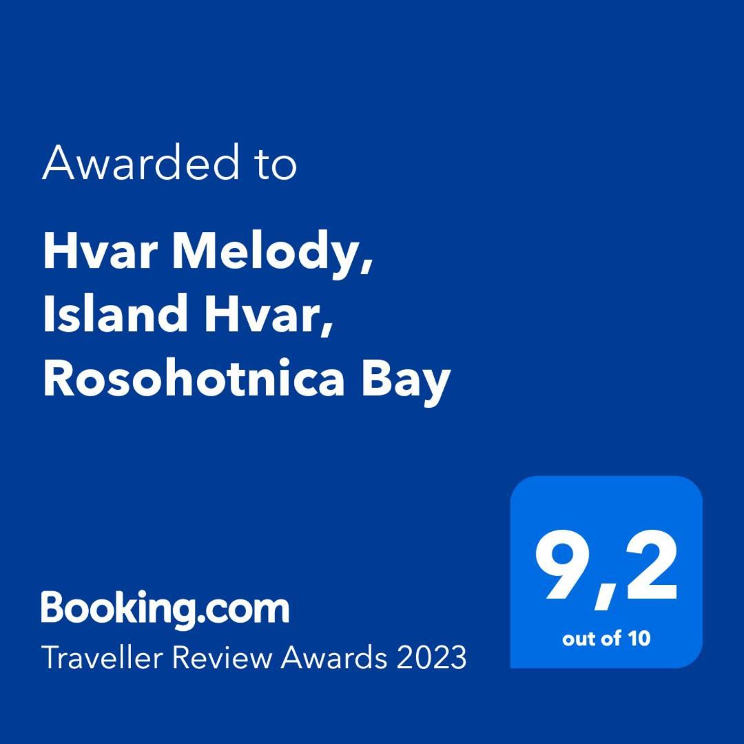 Hvar Melody, Island Hvar, Rosohotnica Bay Basina Luaran gambar
